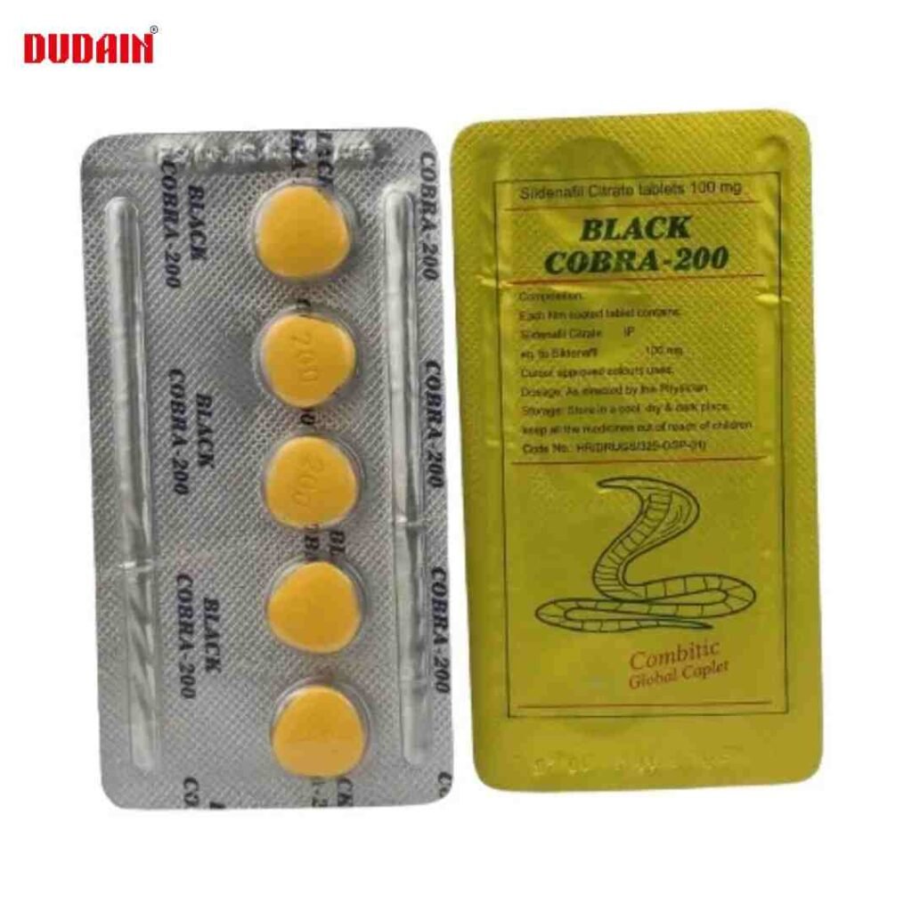Original Black Cobra 200 Tablets in pakistan